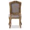 Baxton Studio Chateauneuf Oak Beige Upholstered Dining Side Chair 120-6674 - alternate 2